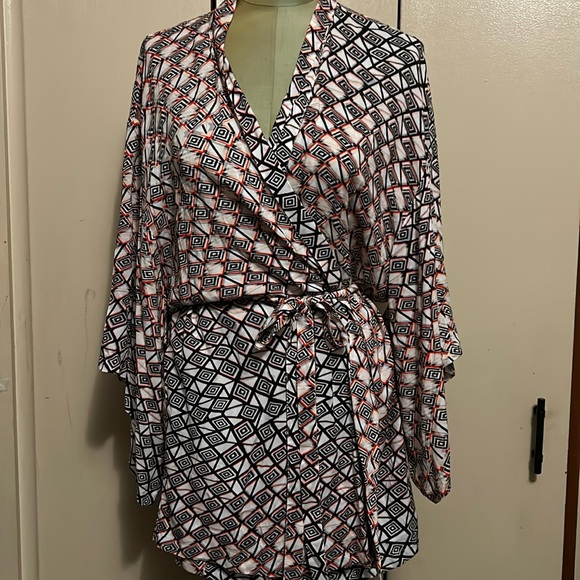 Josie by Natori kimono top L - Picture 1 of 6